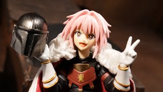 Astolfo becomes a Mandalorian  Stop Motion Figure Review [upl. by Ayouqat]