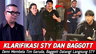 SEMUA TERKEJUT ● Erick Thohir Gandeng Elkan Baggott Saat Temui Shin Taeyong  Timnas Harus Lolos [upl. by Rolyak]