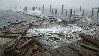 Amerikada Kasırga  Hurricane Florence Yeni Görüntüler [upl. by Alleirbag]