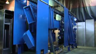 MampR Factory Tour Episode 18  Painting  MampR Screen Printing Equipment [upl. by Nayra]