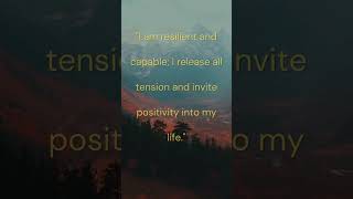 3 Morning Affirmations For Stress and Anxiety ☀️ positiveaffirmations morningmotivation [upl. by Neiht]