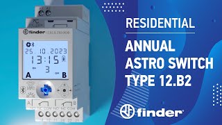 Type 12B2 annual astro switch  Finder [upl. by Arbmat]