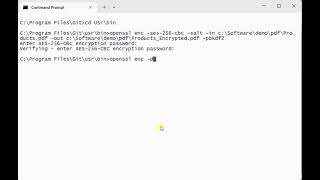 Lock amp Unlock Your PDFs with OpenSSL with a Password  Encrypting and Decrypting PDF files [upl. by Enyamrahs]