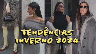 ESTÃ‰TICAS STYLING ROUPAS E CORES AS MAIORES TENDÃŠNCIAS DO INVERNO 2024 OFFICE SIREN E MAIS [upl. by Stevena927]