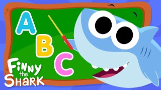 The Alphabet Song  Learn The ABCs  Finny The Shark [upl. by Lavona]