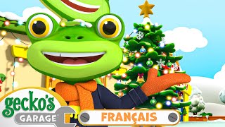 Gecko sauve Noël  Le Garage de Gecko｜Camions pour enfants [upl. by Araldo]