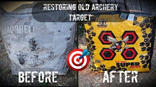 Restoring old Archery Targets 🎯 [upl. by Jacquelynn]