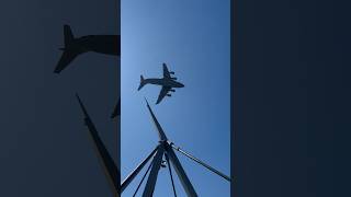 Jet Flyover Practice for Riverfire 2024  Globemaster Roars Over Brisbane [upl. by Ettennig]