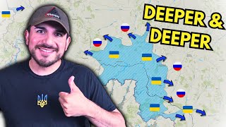 Ukraine ADVANCES DEEP Into Russian Territory [upl. by Atilahs]