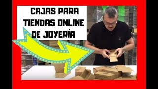 CAJAS PARA JOYERÍA 🚀 CAJAS PARA TIENDAS ONLINE DE JOYERÍA [upl. by Atiz]