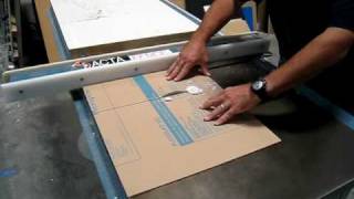 Cutting Acrylic Sheet with a table saw [upl. by Clarey]