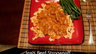 Jens Beef Stroganoff [upl. by Aihsele197]