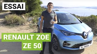 Essai nouvelle Renault ZOE ZE 50 2019 [upl. by Enairb]