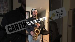 Cantina Band  Alto Sax shorts starwars cantinaband 🎺🎶 [upl. by Harvie]