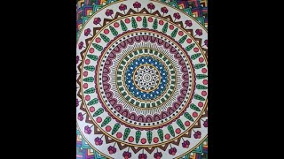 Mandala Painting  272 [upl. by Athenian671]