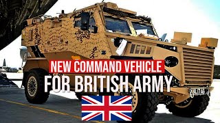 UK Firm Launches New Variant of 4x4 Command Vehicle for British Army [upl. by Ewald401]