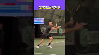 ADRIAN MANNARINO EXCEPTIONAL TALENT tennis shorts [upl. by Cower68]