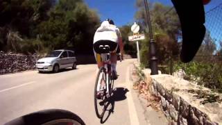 Mallorca Küstenstraße von Soller bis Port Andratx mit dem Rennrad 2012 Teil 1 [upl. by Zusman586]