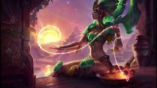 Sun Goddess Karma GameplaySkin Showcase Japanese VO  League of Legends [upl. by Trebuh]