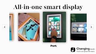 All In one Smart DisplayChangingtouch smart display [upl. by Drugi]