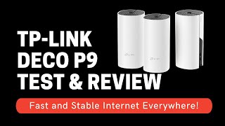 TPLINK Deco P9 Powerline Mesh WiFi Review  Fast amp Reliable WiFi [upl. by Orutra905]