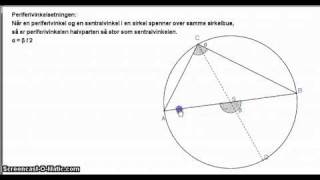 Thales setning [upl. by Dehlia]