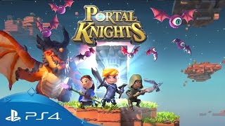 Portal Knights  Launch Trailer  PS4 [upl. by Justen]