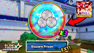 Beating Bizzare Prison Raid EXTREME  All Star Tower Defense [upl. by Popper]