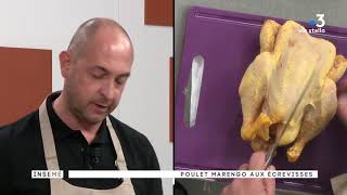 Manghja du 06042018  POULET MARENGO AUX ÉCREVISSES  Part2 [upl. by Aitnyc]