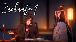 Enchanted  WangXian  Lan WangJi x Wei WuXian AMV Mo Dao Zu ShiFounder of diabolism [upl. by Doersten]