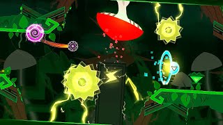 Electric Algal Bloom 100 by ImMaxX1 Demon All coins  Geometry Dash [upl. by Benil954]