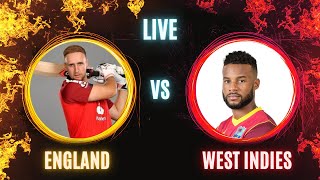 West Indies vs England Live  2nd ODI  WI vs ENG Live  Scores amp Commentary [upl. by Atikat588]