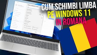 Cum schimbi limba pe Windows 11 in romana  Română Windows 11 [upl. by Ebbie]