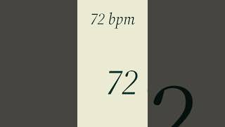 72 bpm bpm metronome clicktrack [upl. by Jolda]