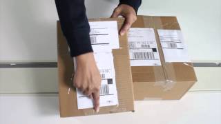 How to Label SmallParcel Shipments to Ship to Amazon Fulfillment Centers [upl. by Barcroft]