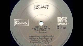 Boogie Down  Frontline Orchestra  Dont Turn Your Back on Me [upl. by Guild]