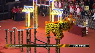 Final 14th Genting World Lion Dance Championship  Singapore Yiwei B Team [upl. by Dadirac]