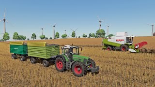 Farming Simulator 22  Map Fehmarn  108 FENDT 926 go to the field Claas Lexion 480 [upl. by Amann223]