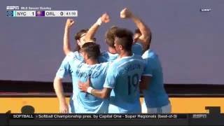 HIGHLIGHTS  NYCFC vs Orlando  52916 [upl. by Llehcam]