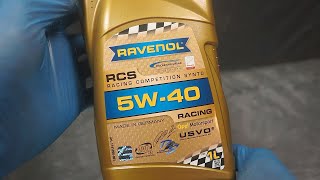 Ravenol RCS 5W40 Jak wygląda oryginalny olej silnikowy [upl. by Neelsaj906]