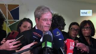 Nomine Ue Gentiloni quotIl mondo non aspetta la Commissione auspico entri in funzione al più prestoquot [upl. by Nitsa]