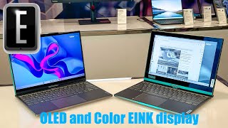 Lenovo ThinkPad Twist has an OLED and E INK Kaleido Plus screen [upl. by Artemus503]