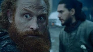 Tormund Beric and Edd arrive at Winterfell  GAME OF THRONES 8x02 HD Scene [upl. by Magas]