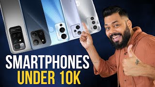 Top 5 Best Mobile Phones Under ₹10000 Budget⚡July 2022 [upl. by Alenairam]