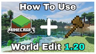 How To Use World Edit In Minecraft 1201 [upl. by Rodge]