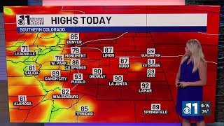 Triple digit heat returns to southern Colorado by the weekend [upl. by Blase]