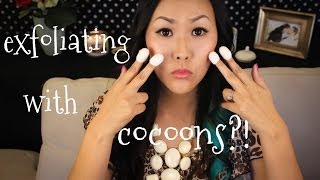 Exfoliating with Cocoons Review amp Demo [upl. by Aneloaup533]