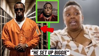 Jaguar Wright REVEALS Diddy SET UP Biggie Along With Faith Evans [upl. by Enaxor810]