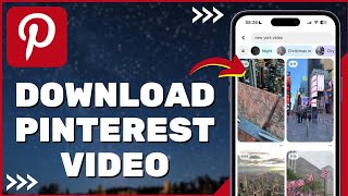 How To Download Pinterest Videos To Your Gallery [upl. by Leummas]