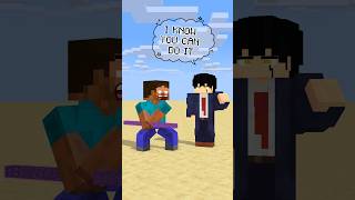 HELP Herobrine To Power Up And Throw A Stick friendship shorts trending anime [upl. by Fein]